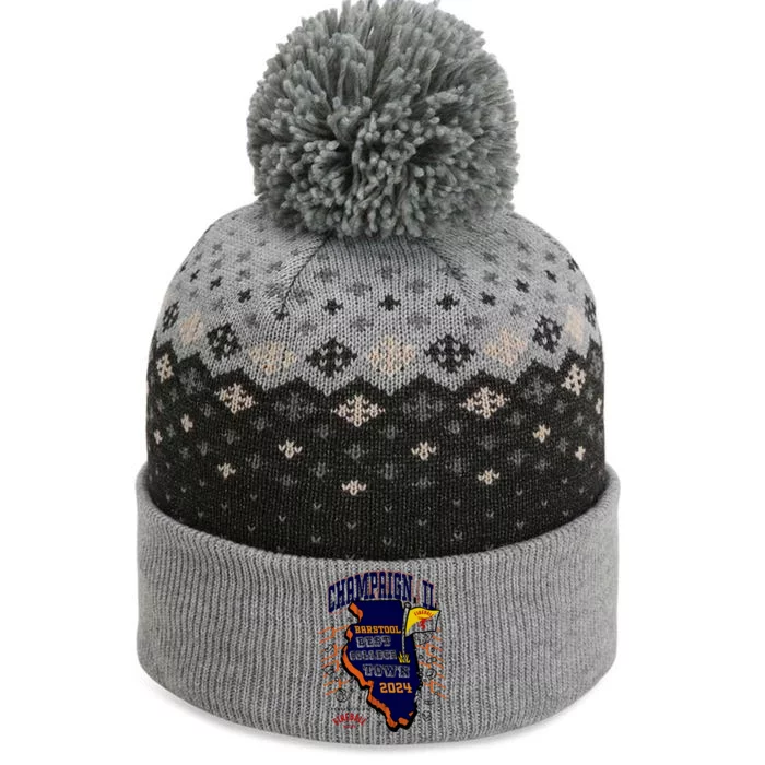 Best College Town Champaign The Baniff Cuffed Pom Beanie