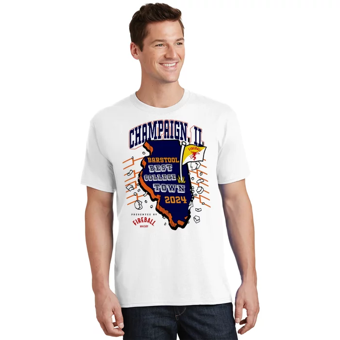 Best College Town Champaign T-Shirt