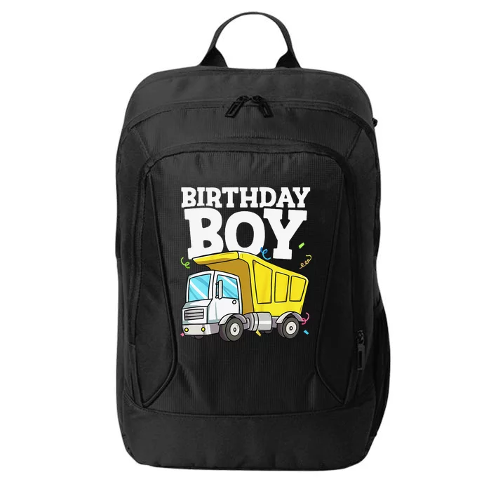 Birthday Construction Truck Theme Party City Backpack