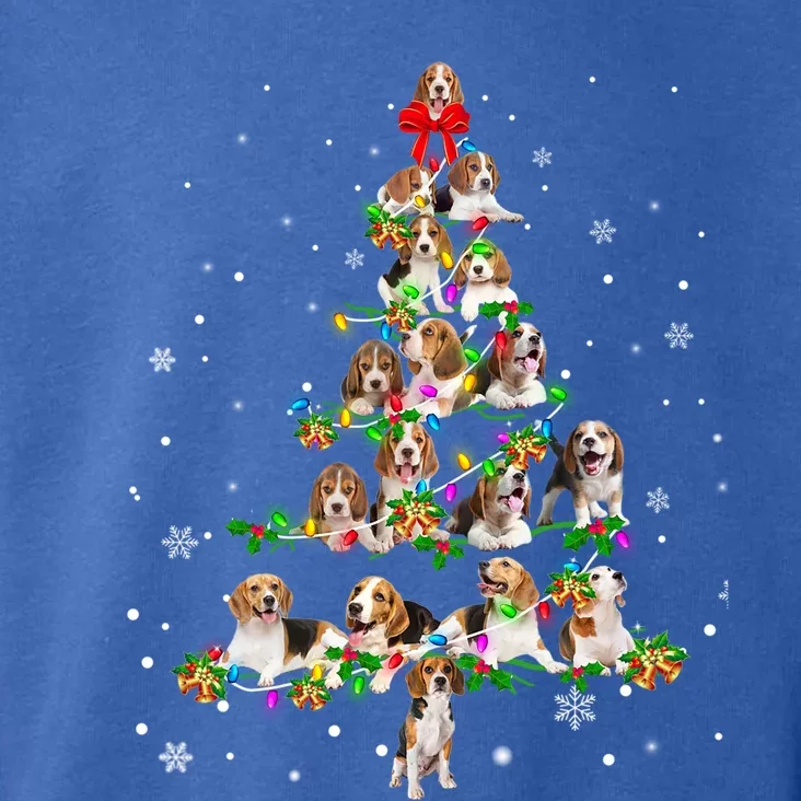 Beagle Christmas Tree Xmas Gift Toddler Hoodie