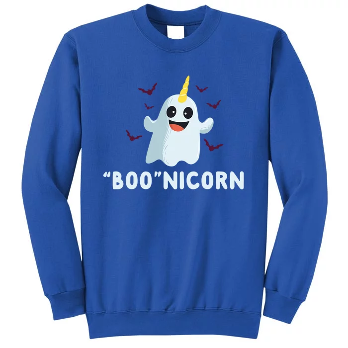 Boonicorn Cute Unicorn Ghost Halloween Cool Gift Tall Sweatshirt