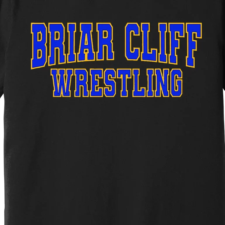 Briar Cliff University Wrestling Premium T-Shirt