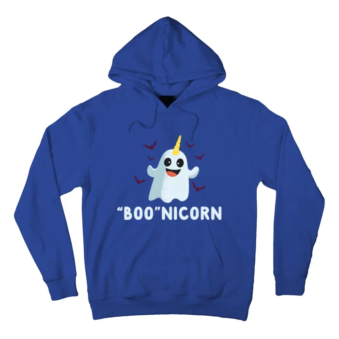 Boonicorn Cute Unicorn Ghost Halloween Funny Gift Hoodie