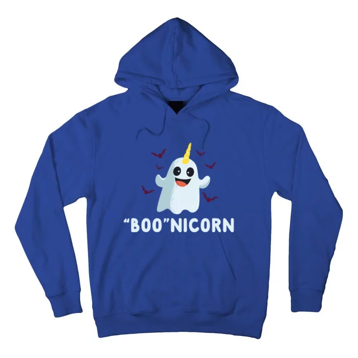 Boonicorn Cute Unicorn Ghost Halloween Funny Gift Tall Hoodie