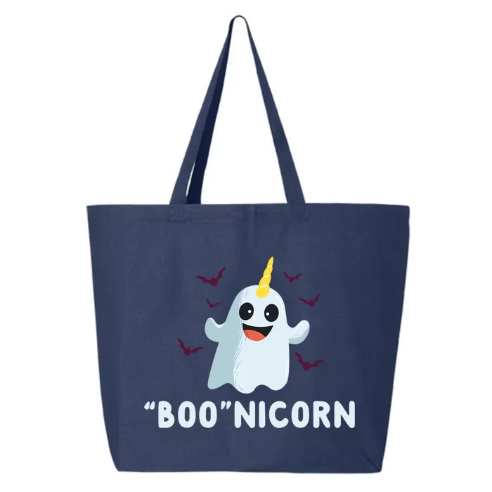 Boonicorn Cute Unicorn Ghost Halloween Funny Gift 25L Jumbo Tote