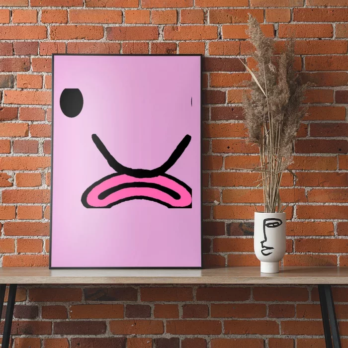 Blobfish Costume Ugly Blob Fish Face Grumpy Grouch Poster