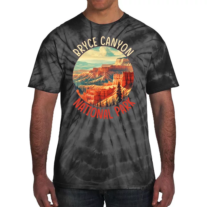 Bryce Canyon Us Stateutah Nation Parks Camping Tie-Dye T-Shirt