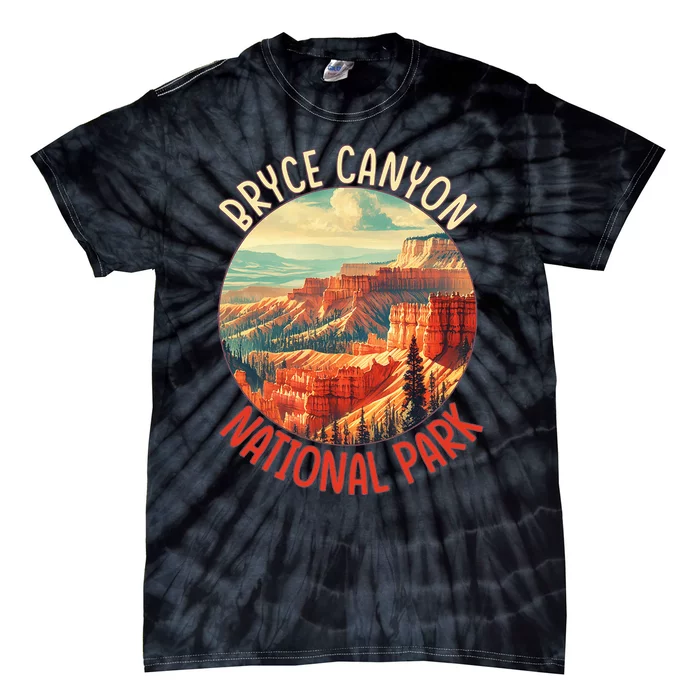 Bryce Canyon Us Stateutah Nation Parks Camping Tie-Dye T-Shirt