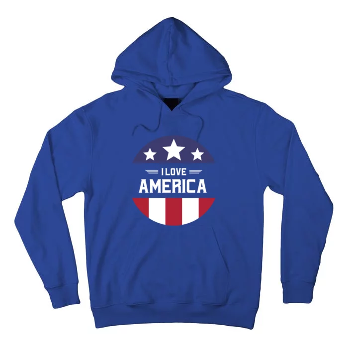 Best Country Usa American Citizen I Love America Funny Gift Tall Hoodie