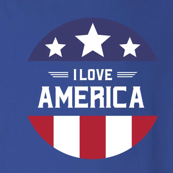 Best Country Usa American Citizen I Love America Cute Gift Toddler Long Sleeve Shirt