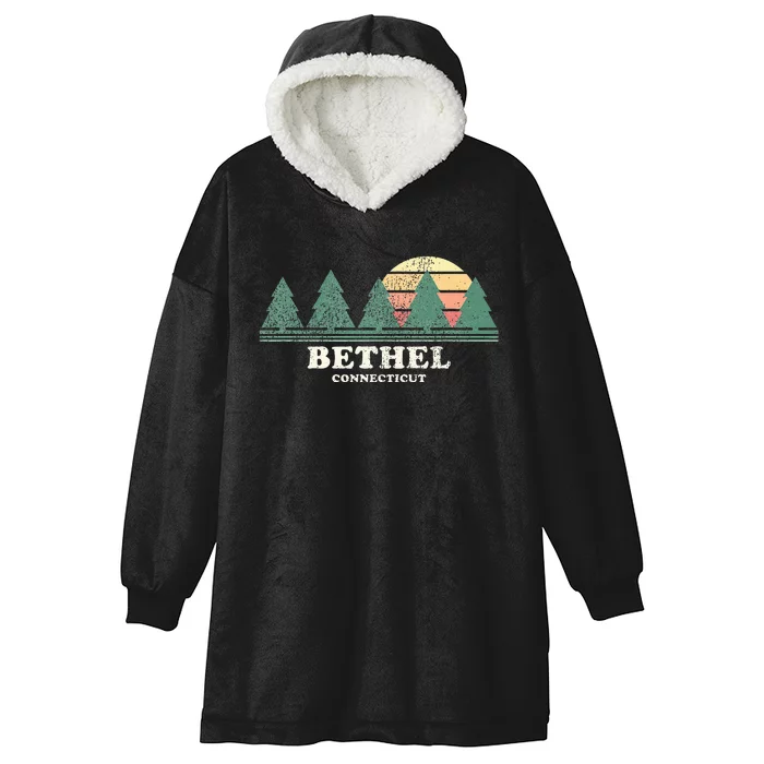 Bethel Ct Vintage Throwback Retro 70s Hooded Wearable Blanket