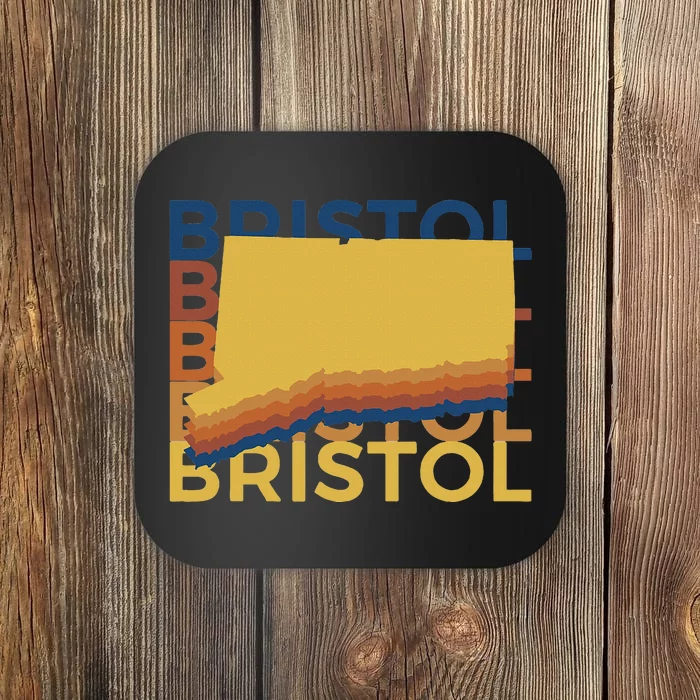 Bristol Connecticut Vintage Ct Repeat Coaster