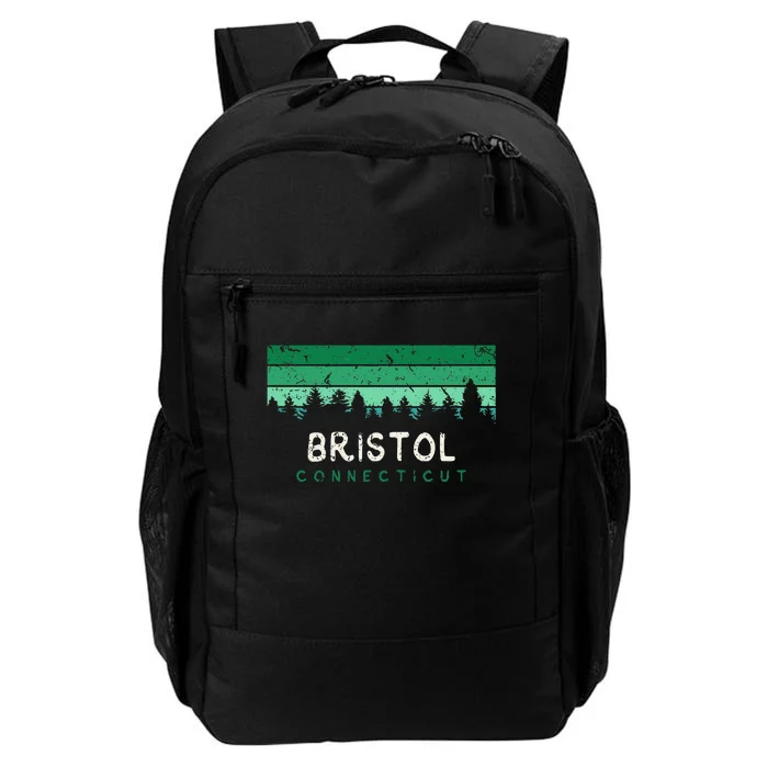 Bristol Connecticut Vintage Ct Souvenirs Daily Commute Backpack