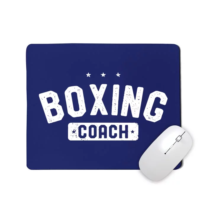 Boxing Coach Vintage Boxing Mousepad