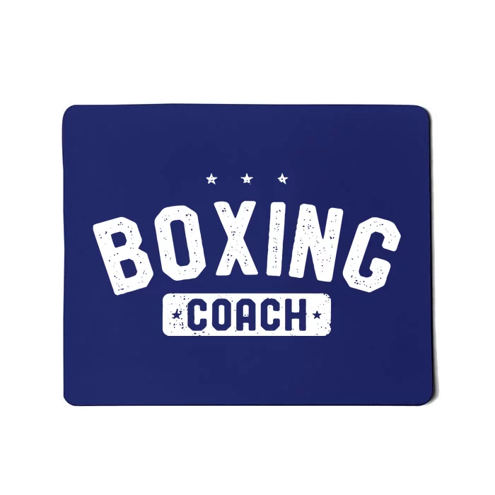 Boxing Coach Vintage Boxing Mousepad