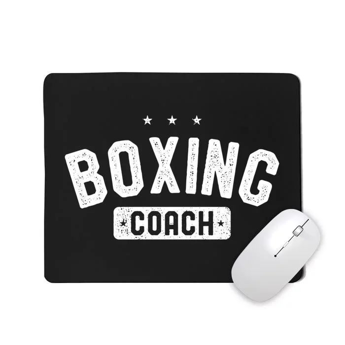 Boxing Coach Vintage Boxing Funny Gift Mousepad