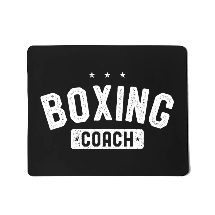 Boxing Coach Vintage Boxing Funny Gift Mousepad