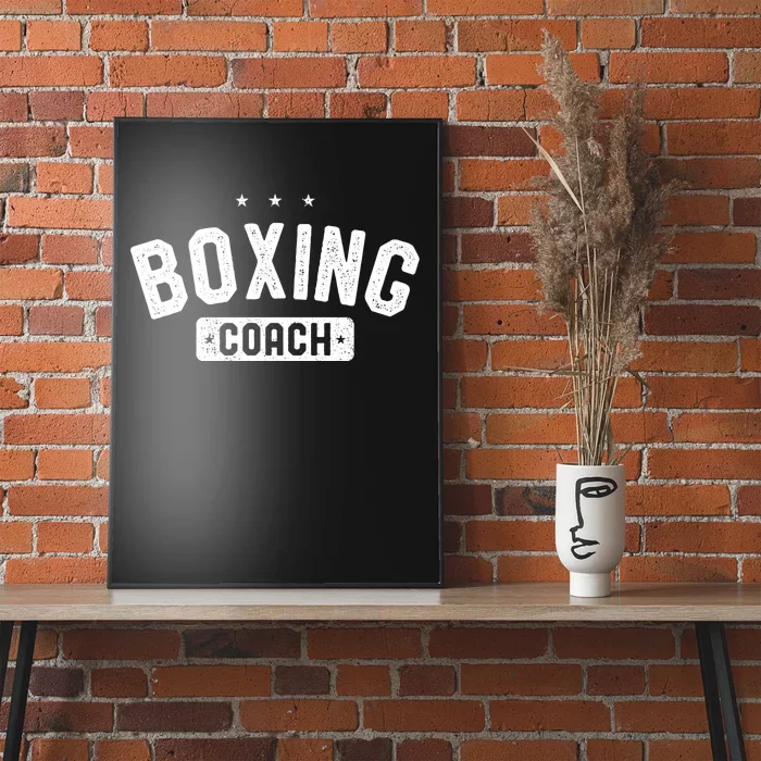 Boxing Coach Vintage Boxing Funny Gift Poster