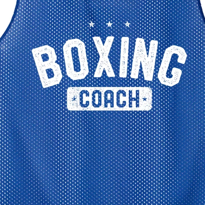 Boxing Coach Vintage Boxing Gift Mesh Reversible Basketball Jersey Tank