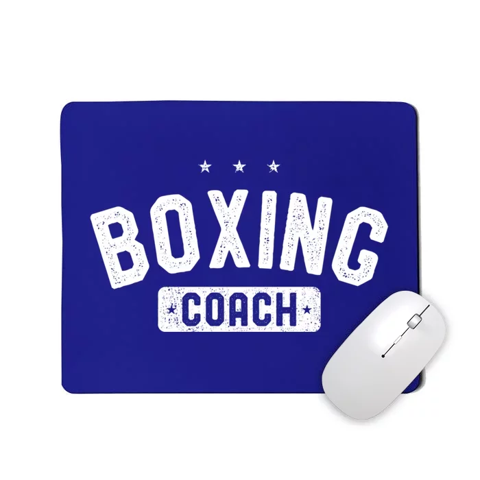 Boxing Coach Vintage Boxing Gift Mousepad