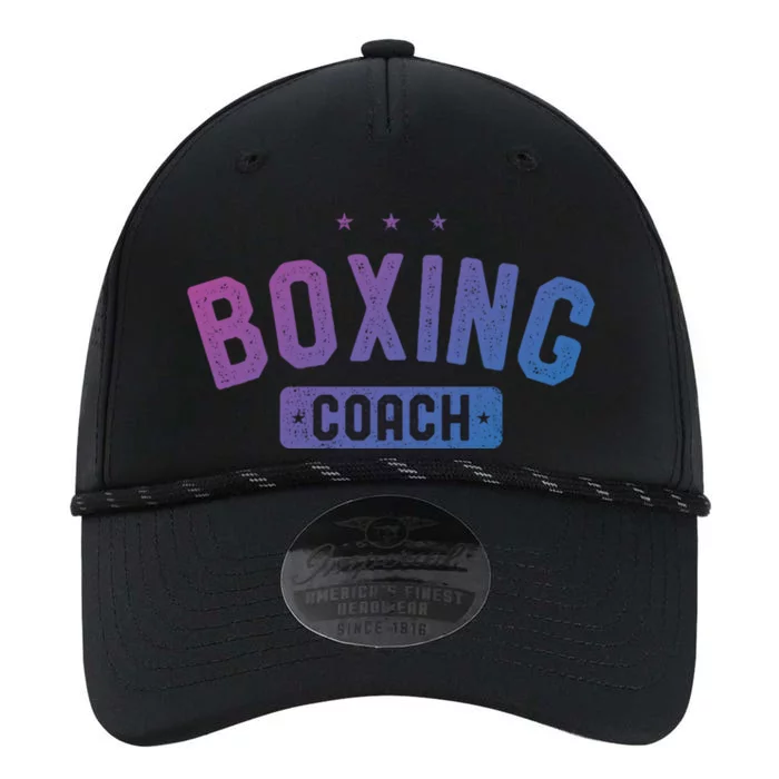 Boxing Coach Vintage Boxing Gift Performance The Dyno Cap