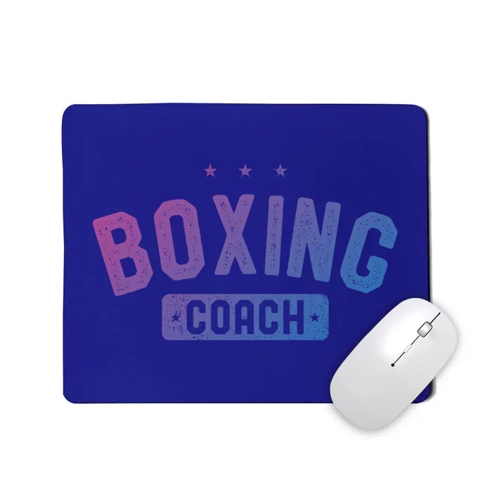 Boxing Coach Vintage Boxing Gift Mousepad