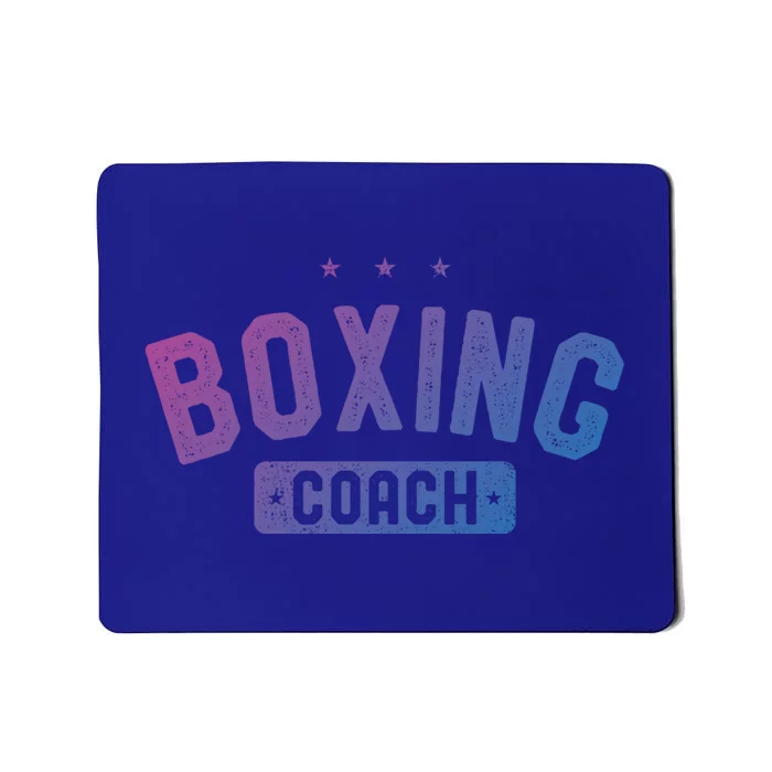 Boxing Coach Vintage Boxing Gift Mousepad