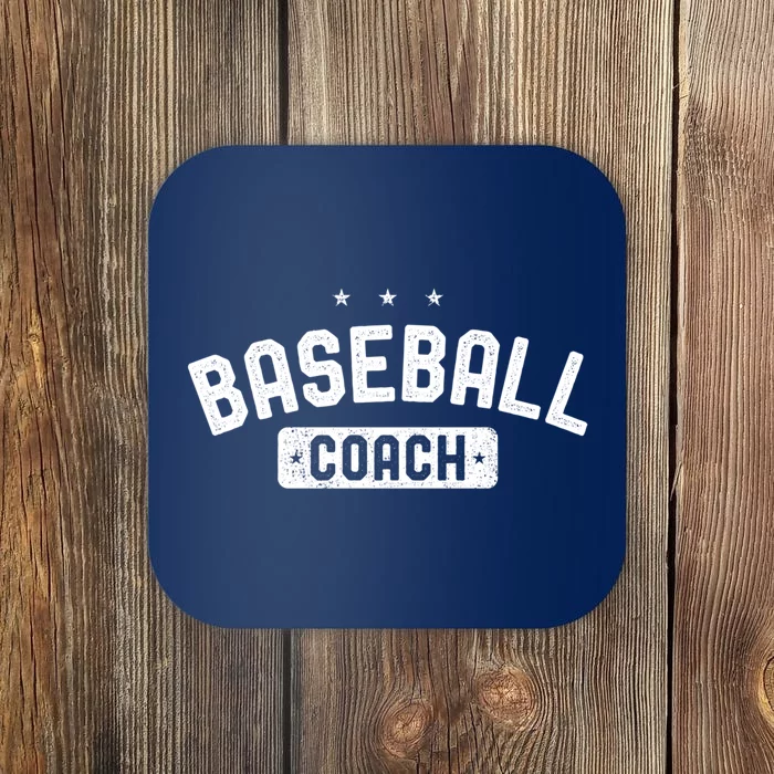 Baseball Coach Vintage Baseball Coaster