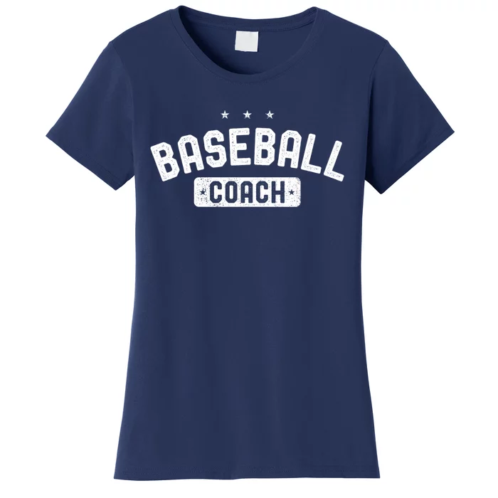 Baseball Coach Vintage Baseball Women's T-Shirt