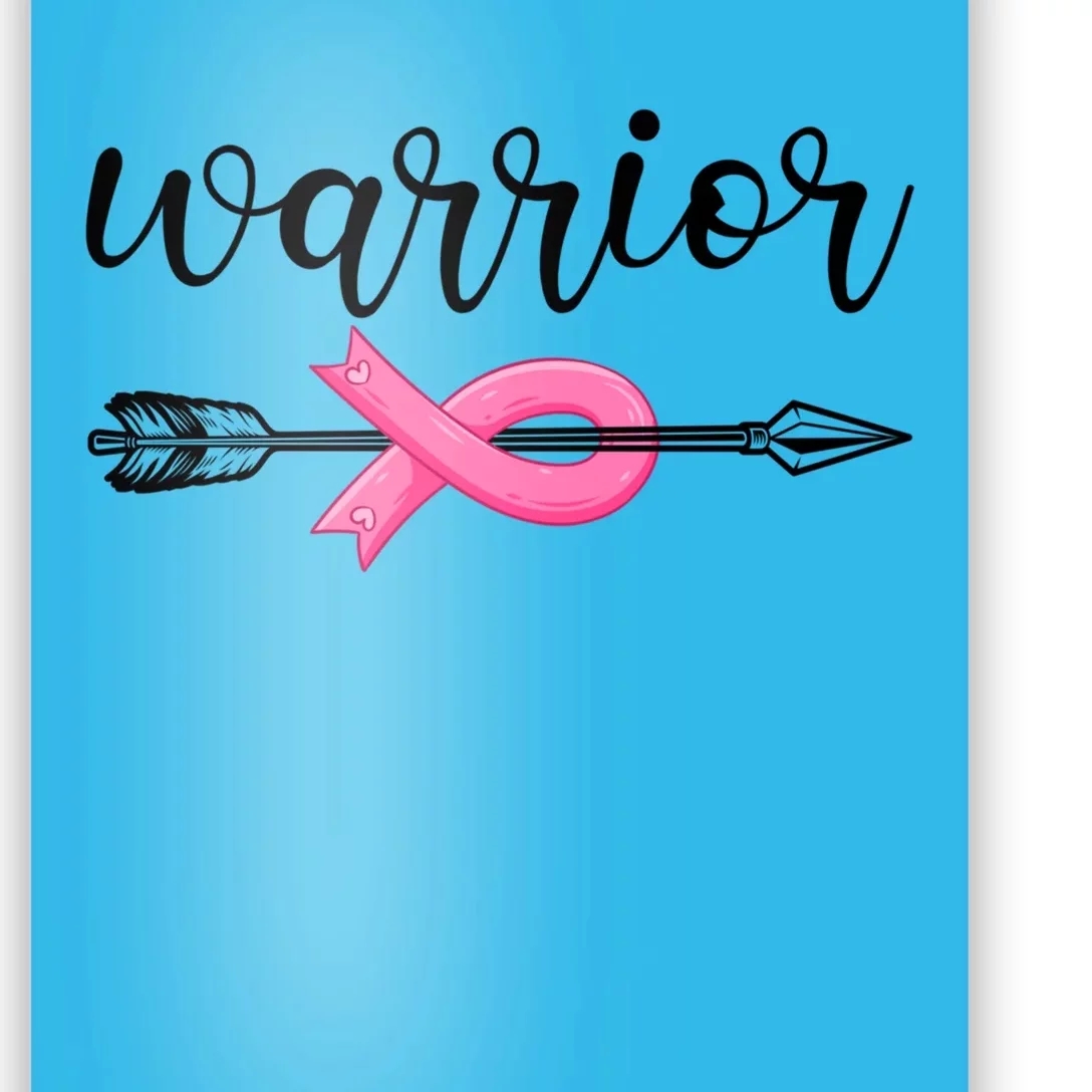 Breast Cancer Warrior Breast Cancer Awareness Gift Poster