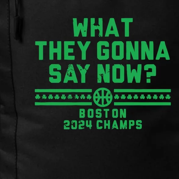 Boston Champs What They Gonna Say Now Daily Commute Backpack