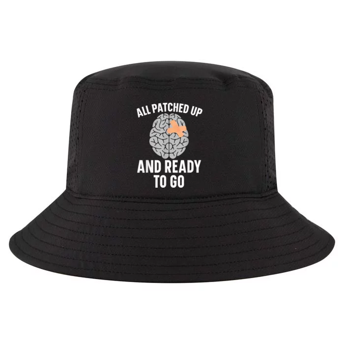 Brain Cancer Warrior Cancer Awareness Cancer Sucks Cool Comfort Performance Bucket Hat