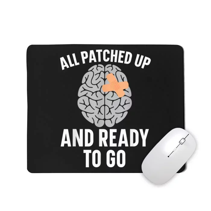 Brain Cancer Warrior Cancer Awareness Cancer Sucks Mousepad