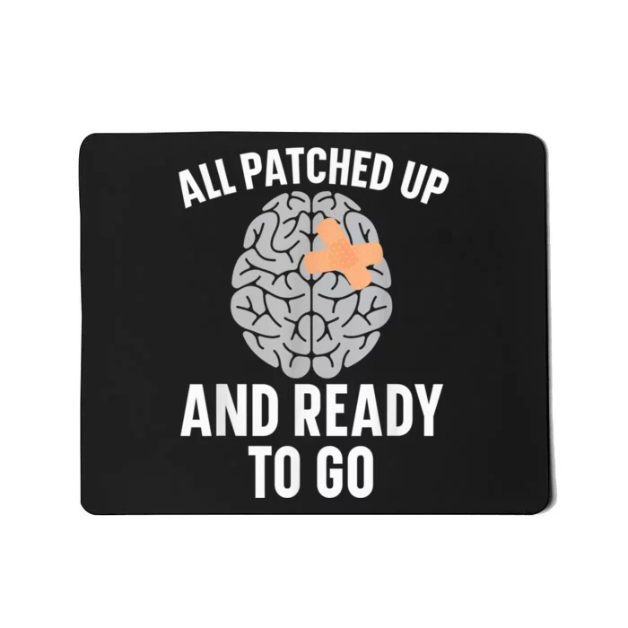 Brain Cancer Warrior Cancer Awareness Cancer Sucks Mousepad