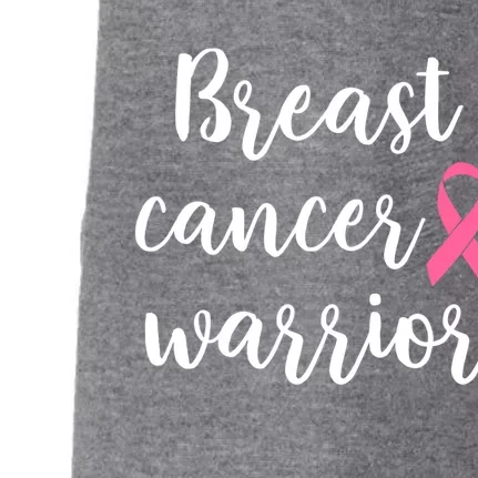 Breast Cancer Warrior Gift Doggie 3-End Fleece Hoodie