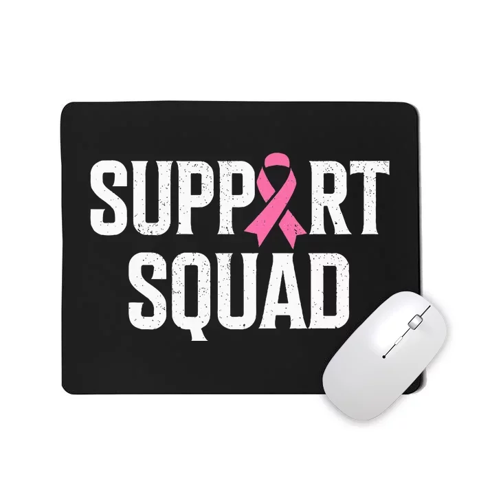 Breast Cancer Warrior Squad Breast Cancer Awareness Mousepad