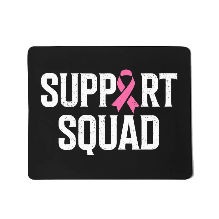 Breast Cancer Warrior Squad Breast Cancer Awareness Mousepad