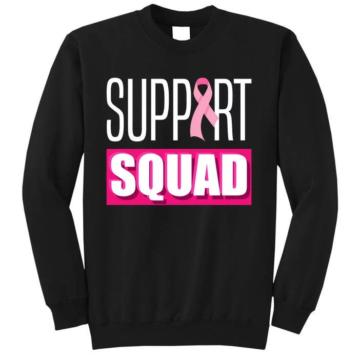 Breast Cancer Warrior Support Squad Breast Cancer Awareness We Wear Pink Sweatshirt