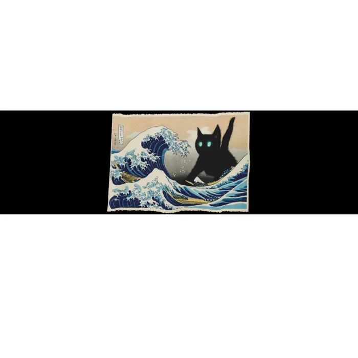 Blue Cats Wave For Kamala Funny Cat Lady Bumper Sticker