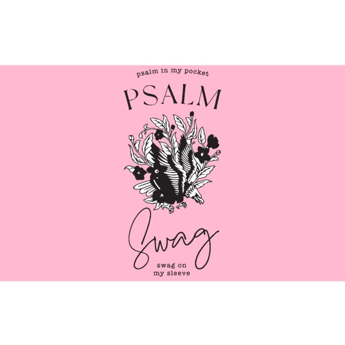 Boho Christian Women Psalm Swag Faithbased Jesus Graphic Bumper Sticker