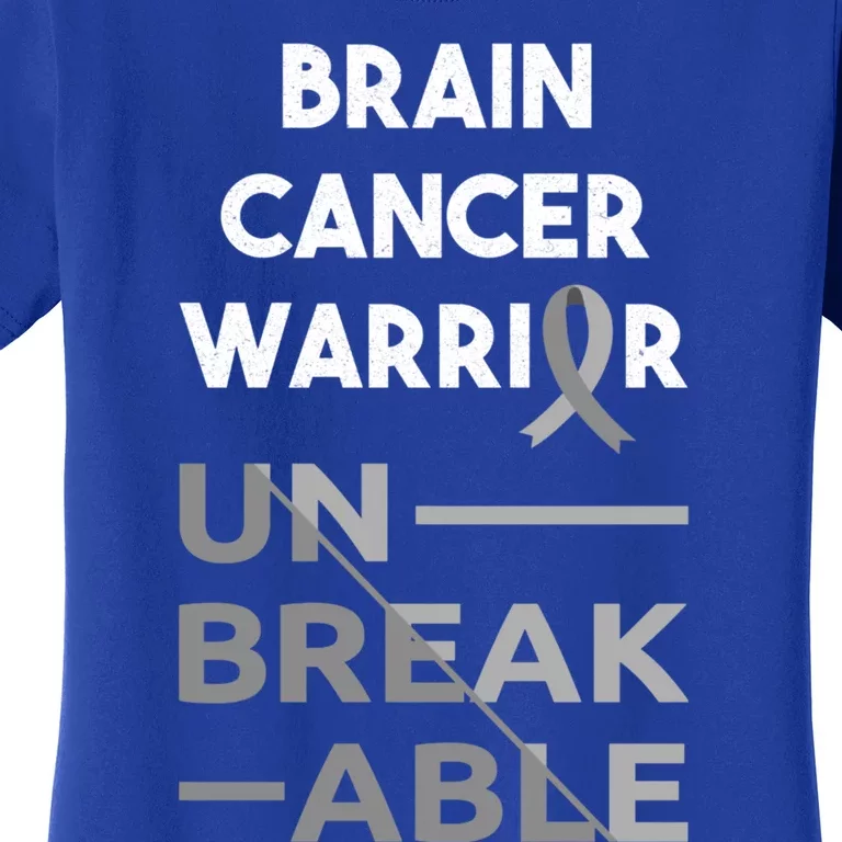 Brain Cancer Warrior Gift Women's T-Shirt