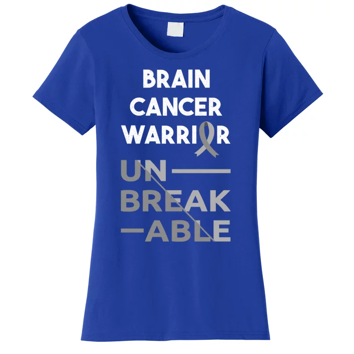 Brain Cancer Warrior Gift Women's T-Shirt