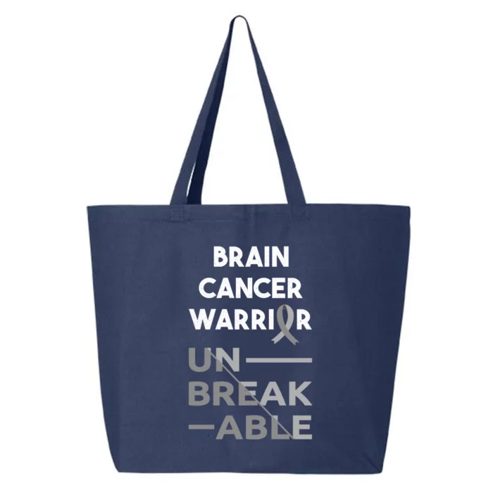 Brain Cancer Warrior Gift 25L Jumbo Tote