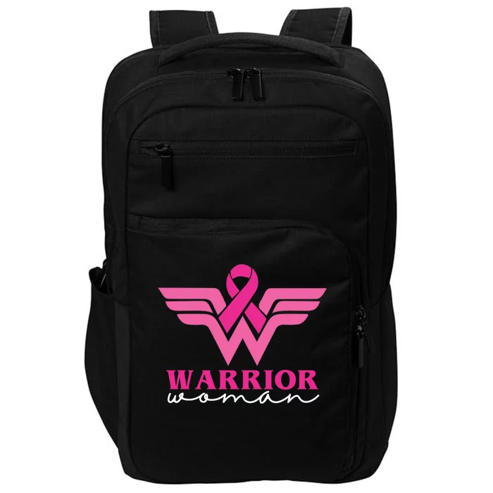 Breast Cancer Warrior Gift For Her Impact Tech Backpack