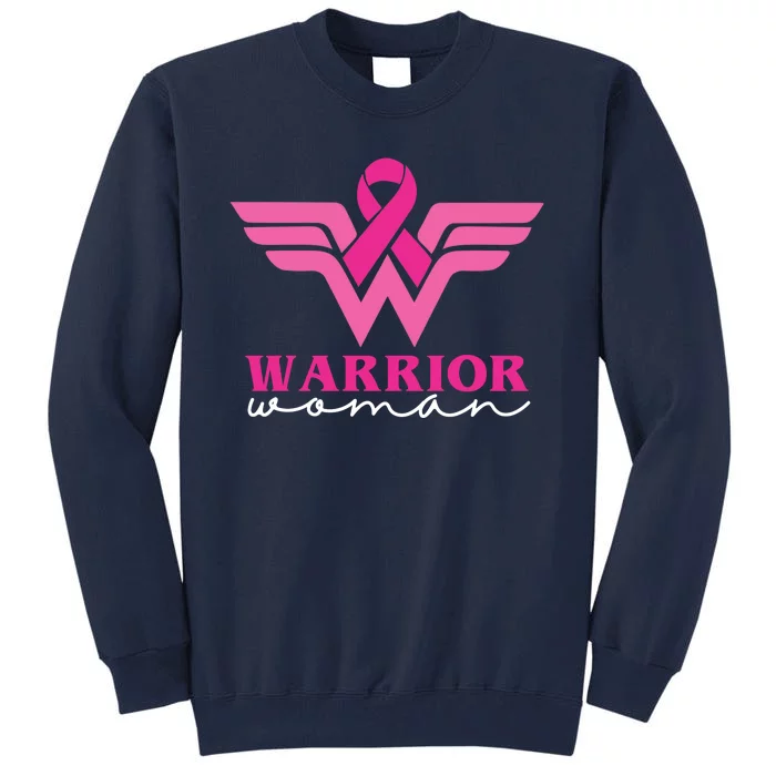 Breast Cancer Warrior Gift For Her Tall Sweatshirt