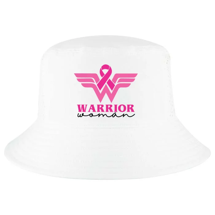 Breast Cancer Warrior Gift For Her Cool Comfort Performance Bucket Hat