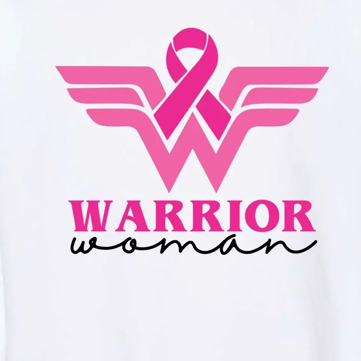 Breast Cancer Warrior Gift For Her Garment-Dyed Sweatshirt