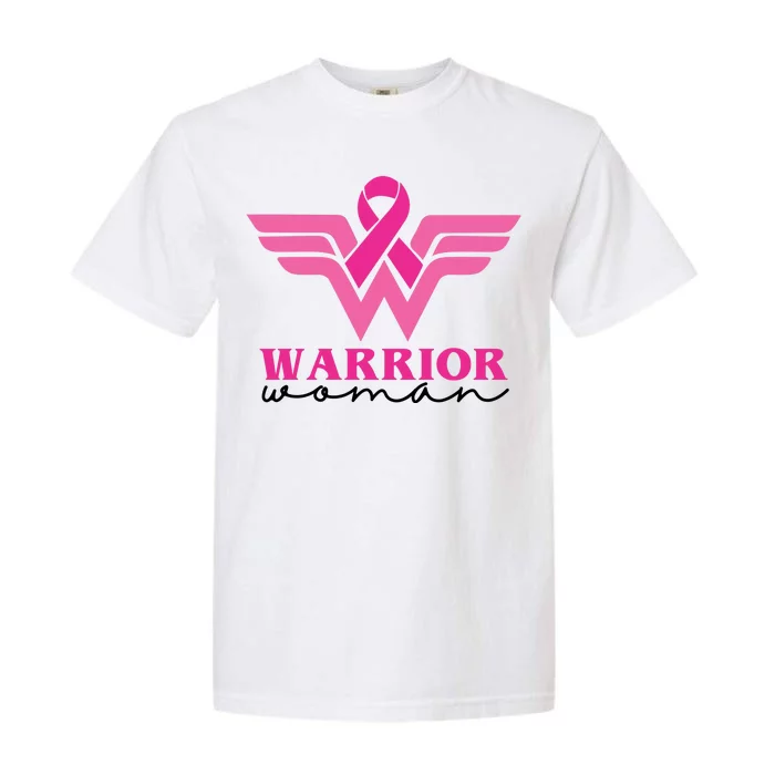 Breast Cancer Warrior Gift For Her Garment-Dyed Heavyweight T-Shirt