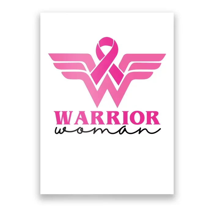 Breast Cancer Warrior Gift For Her Poster