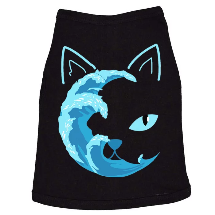 Blue Cats Wave For Kamala Funny Blue Wave Of Cat Ladies Doggie Tank